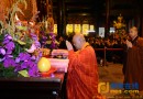观音香会期间普陀山普济禅寺进香活动安全有序