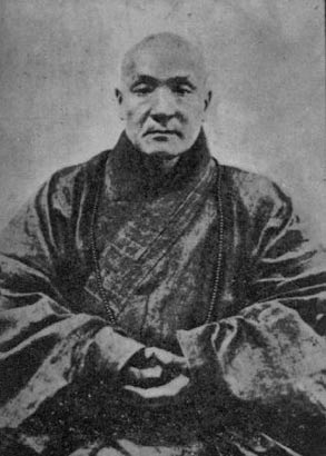 参拜印光法师和弘一法师